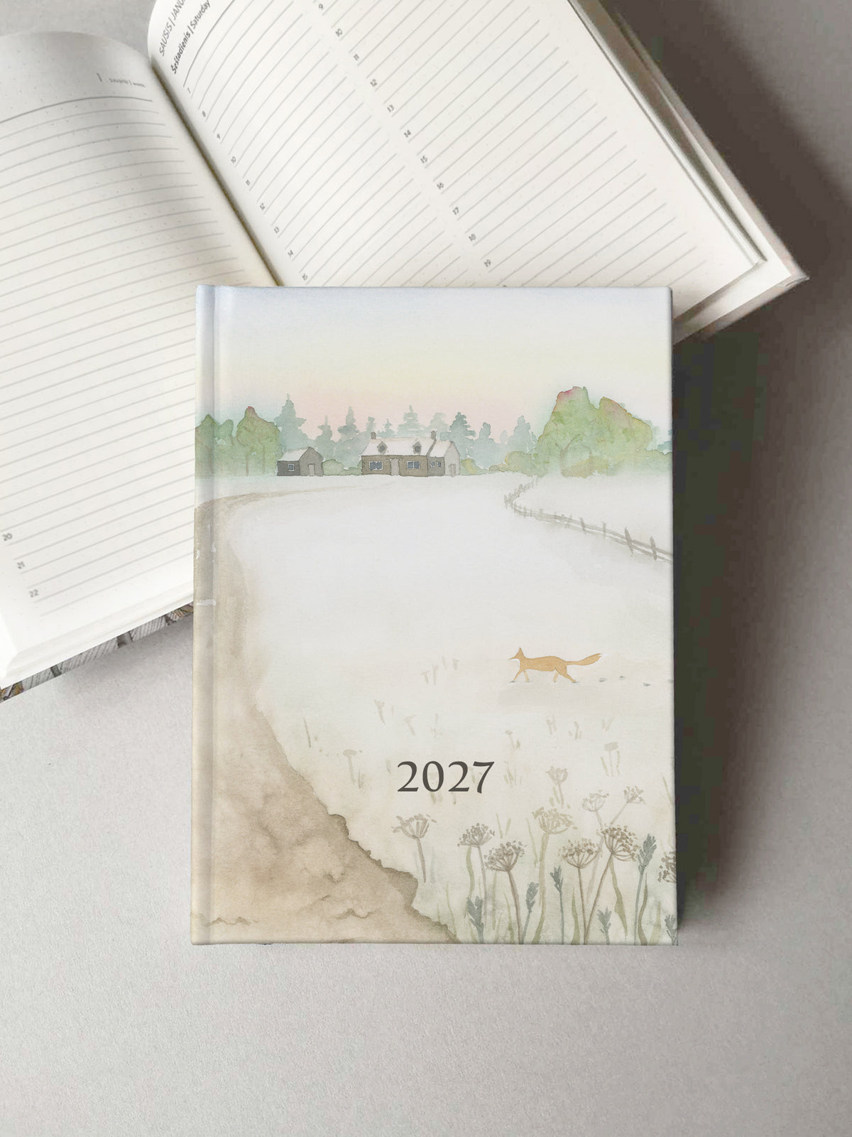 2027 m. darbo kalendrius | Lapė kaime