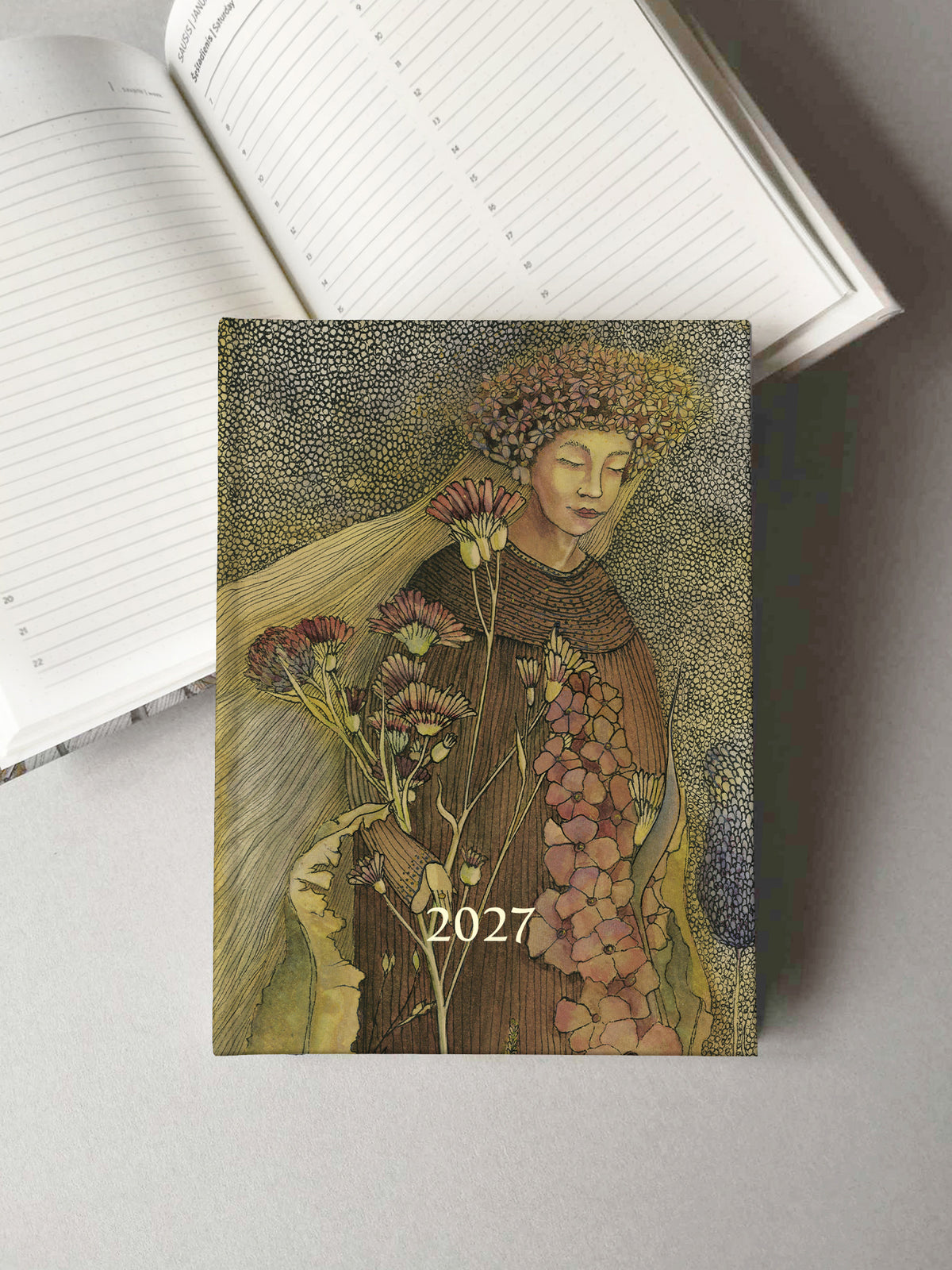 2027 m. dieninis darbo kalendorius | Nakties karalienė
