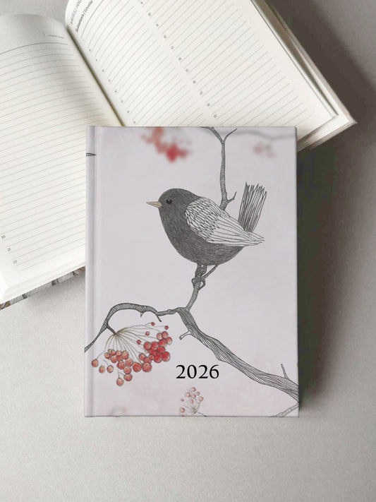 2026 m. darbo kalendorius „Paukščiukas“ šviesus