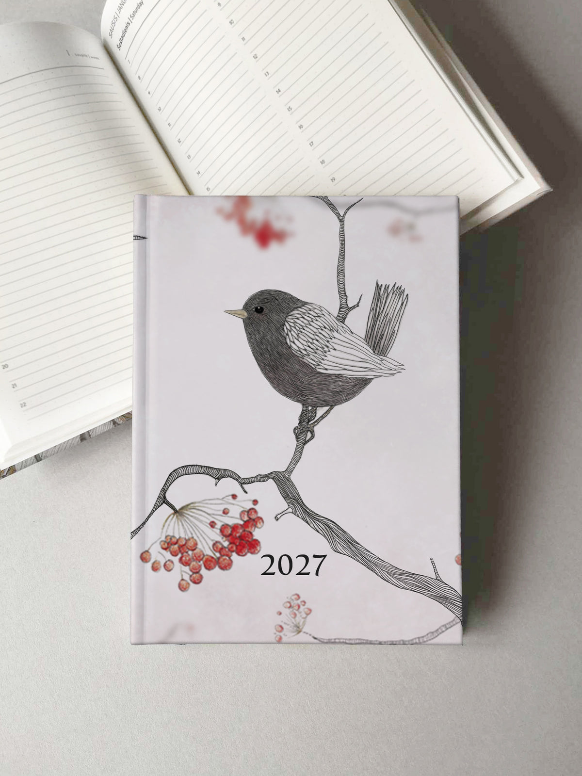 2027 m. darbo kalendorius | Paukščiukas šviesus